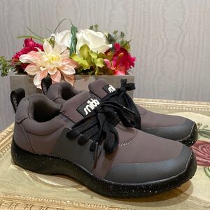 Snibbs Spacecloud Work Shoes Slip & Water Resistant Charcoal Gray Sz 7.5 EUC